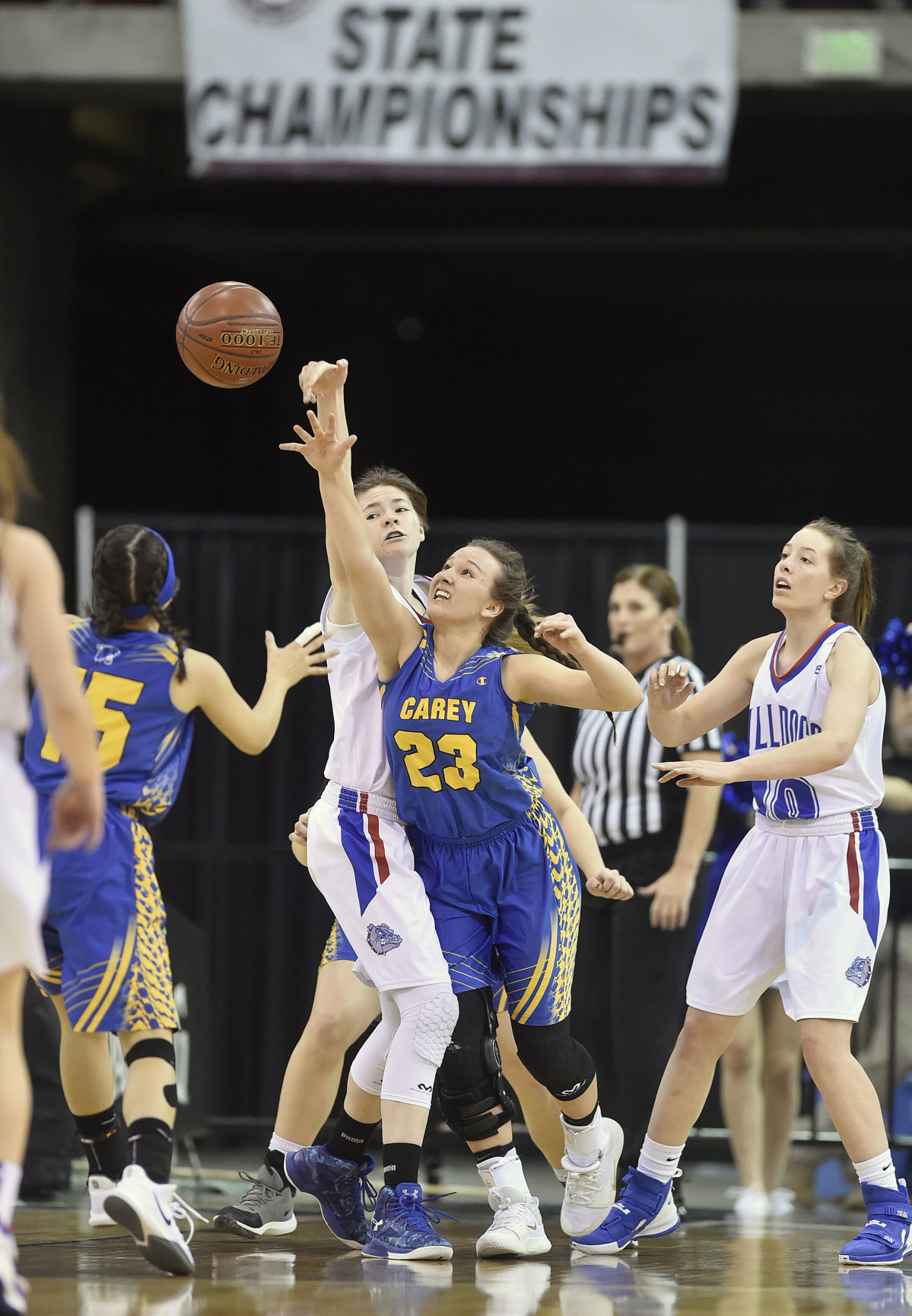 Girls State Basketball - Carey Vs. Rockland